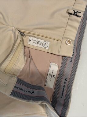 Blackberrys Men's Beige Chino Pants - Classic Slim Fit